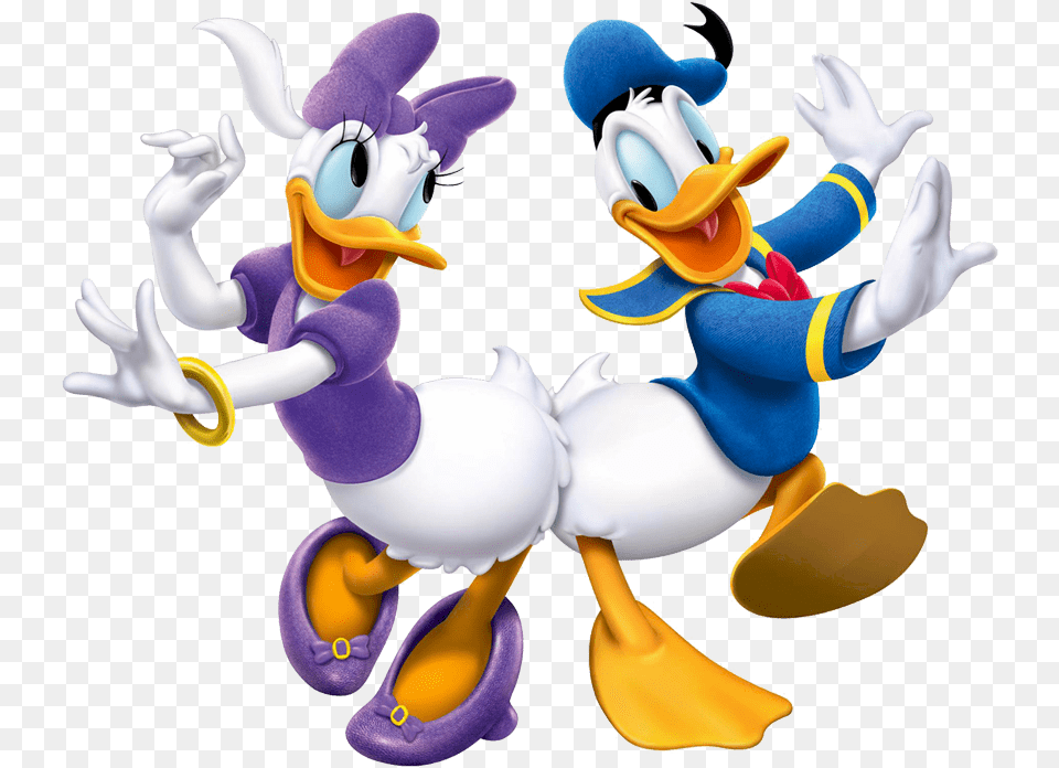 Daisy And Donald Dancing Donald Duck And Daisy, Toy, Baby, Person Free Transparent Png