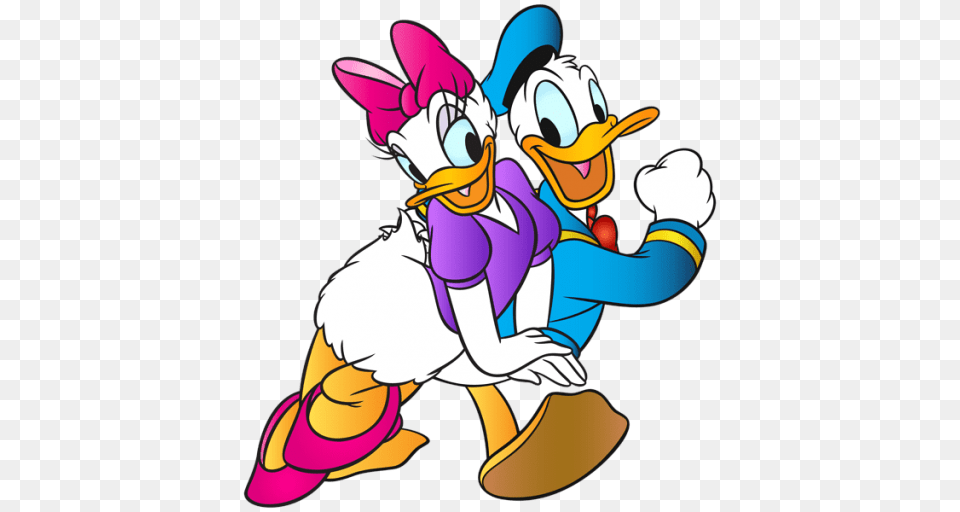 Daisy And Donald Duck, Cartoon, Baby, Person Png