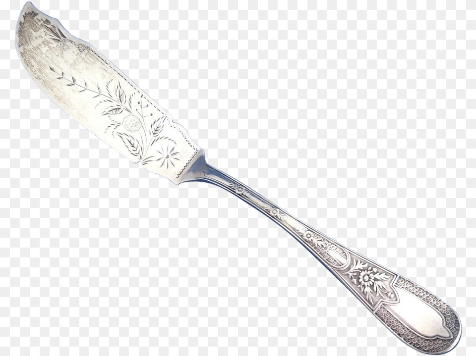 Daisy By Towle Sterling Silver Master Butter Knife Knife, Cutlery, Spoon, Blade, Dagger Free Transparent Png
