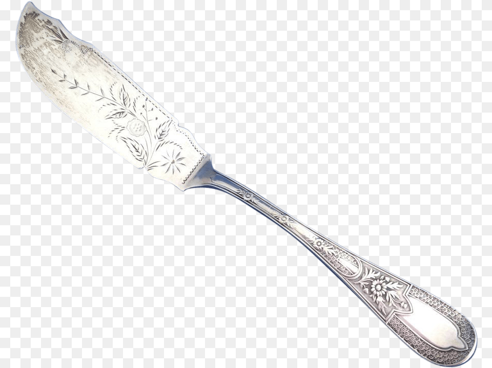 Daisy By Towle Sterling Silver Master Butter Knife Knife, Cutlery, Spoon, Blade, Dagger Free Png