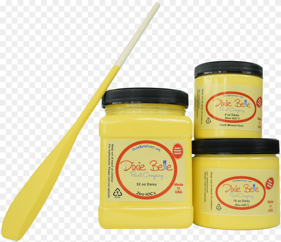 Daisy Chalk Mineral Paint Is A Bright Vibrant Sunshiney, Food, Mustard, Can, Tin Free Png Download