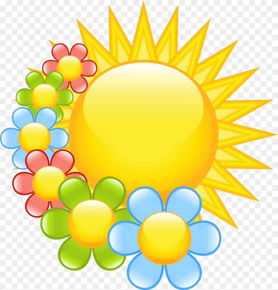 Daisy Clipart Coloured Flower Spring Clip Art, Balloon, Nature, Outdoors, Sky Free Png