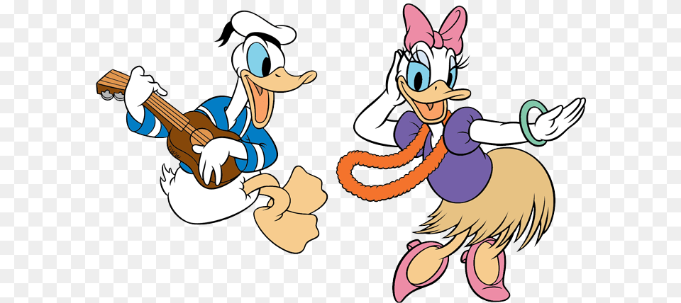 Daisy Clipart Donald Duck, Cartoon, Baby, Person Free Transparent Png