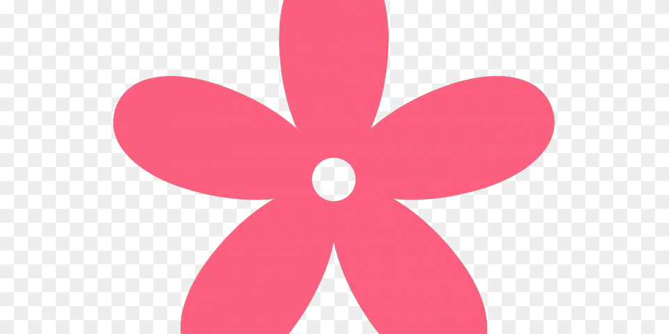 Daisy Clipart Hot Pink Flower, Plant, Machine, Propeller, Petal Free Png