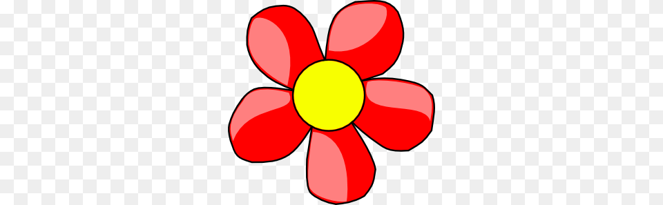 Daisy Clipart Red, Flower, Petal, Plant, Anemone Png