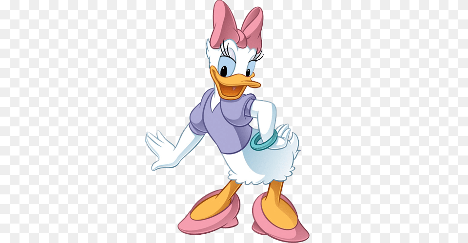 Daisy Duck, Cartoon, Nature, Outdoors, Snow Png