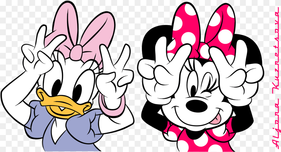 Daisy Duck And Minnie Mouse, Book, Comics, Publication, Cartoon Png