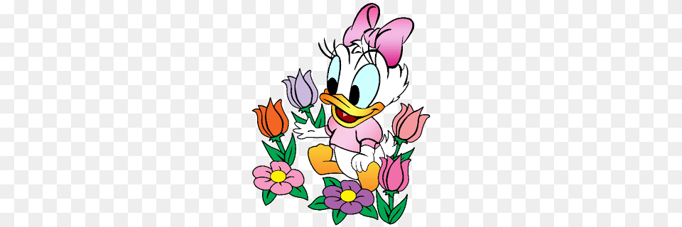 Daisy Duck Baby Clip Art, Cartoon, Graphics, Pattern, Flower Free Png