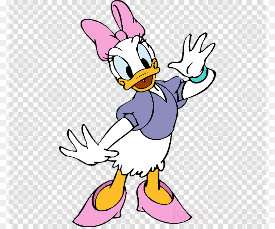 Daisy Duck Cartoon Clipart Donald Duck Daisy Duck Minnie, Baby, Person, Book, Comics Free Png Download