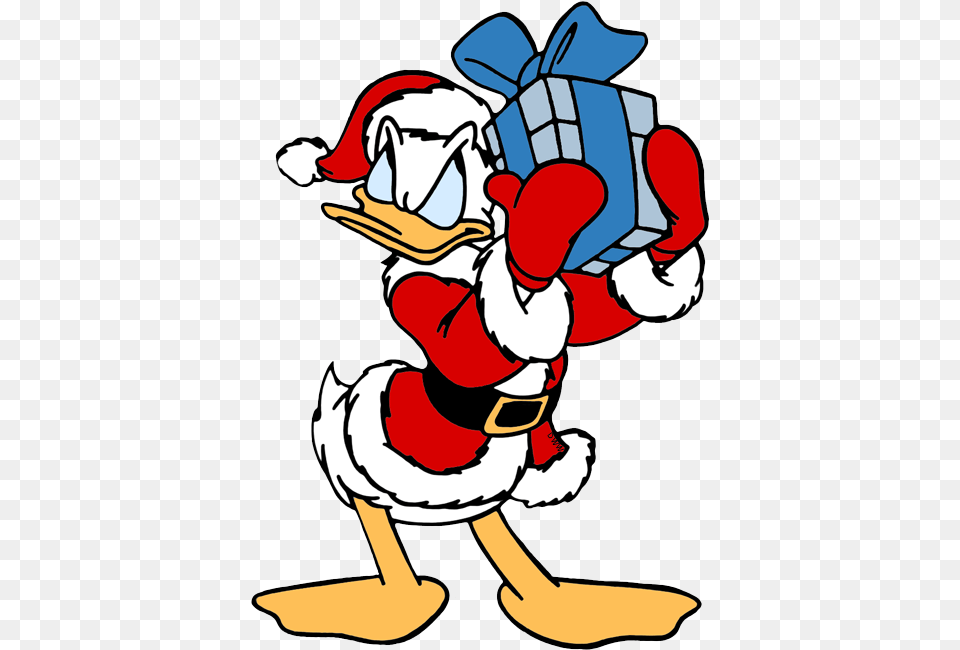 Daisy Duck Christmas Picture Files Disney Donald Duck Christmas, Cartoon, Baby, Person Png