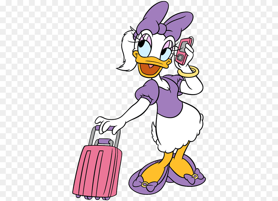 Daisy Duck Clip Art Disney Clip Art Galore, Cartoon, Baby, Person, Face Png Image