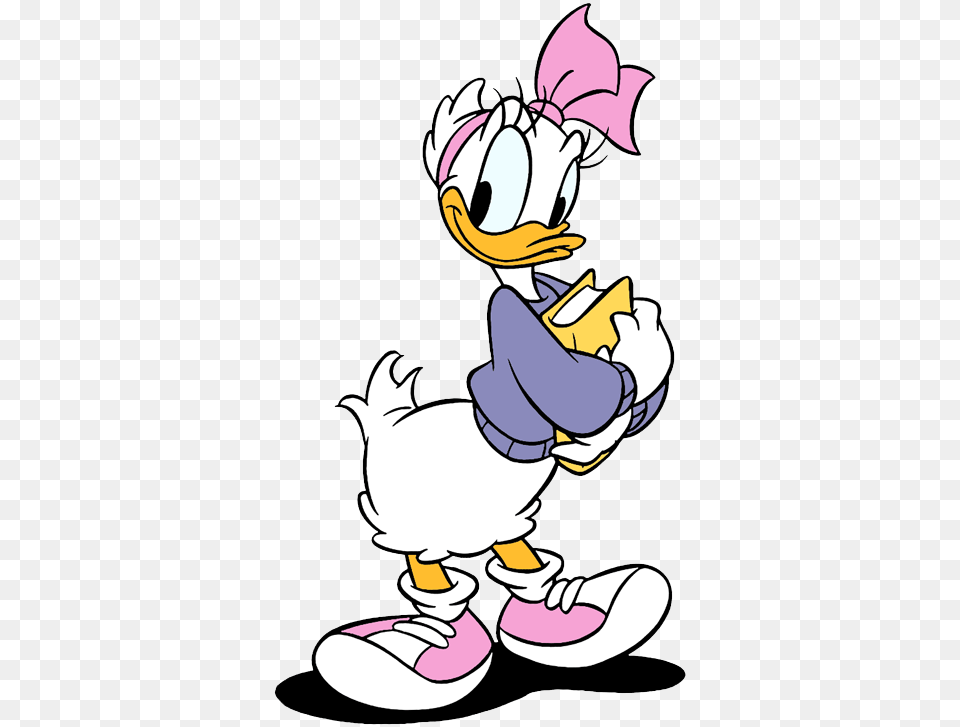 Daisy Duck Clip Art Disney Clip Art Galore, Cartoon, Book, Comics, Publication Png Image