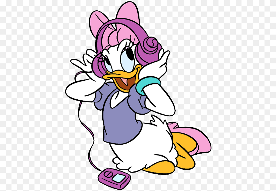 Daisy Duck Clip Art Disney Clip Art Galore, Cartoon, Baby, Person Free Png