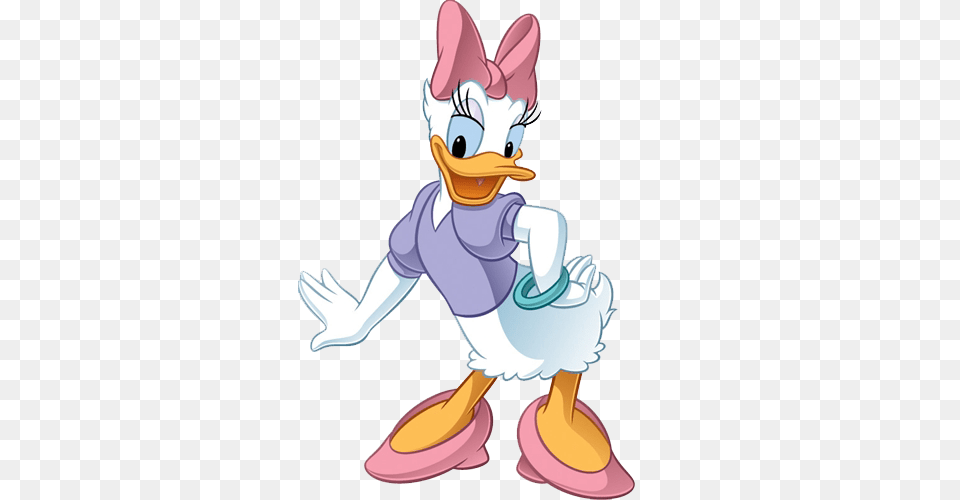 Daisy Duck Clipart, Cartoon, Nature, Outdoors, Snow Free Png Download