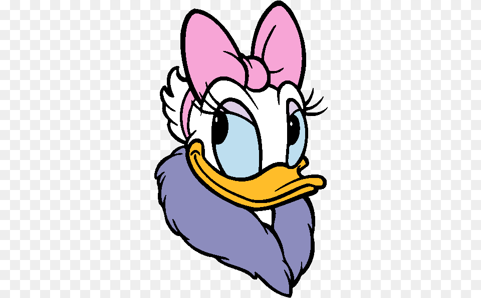 Daisy Duck Clipart Daisy Duck, Cartoon, Baby, Person, Book Png Image