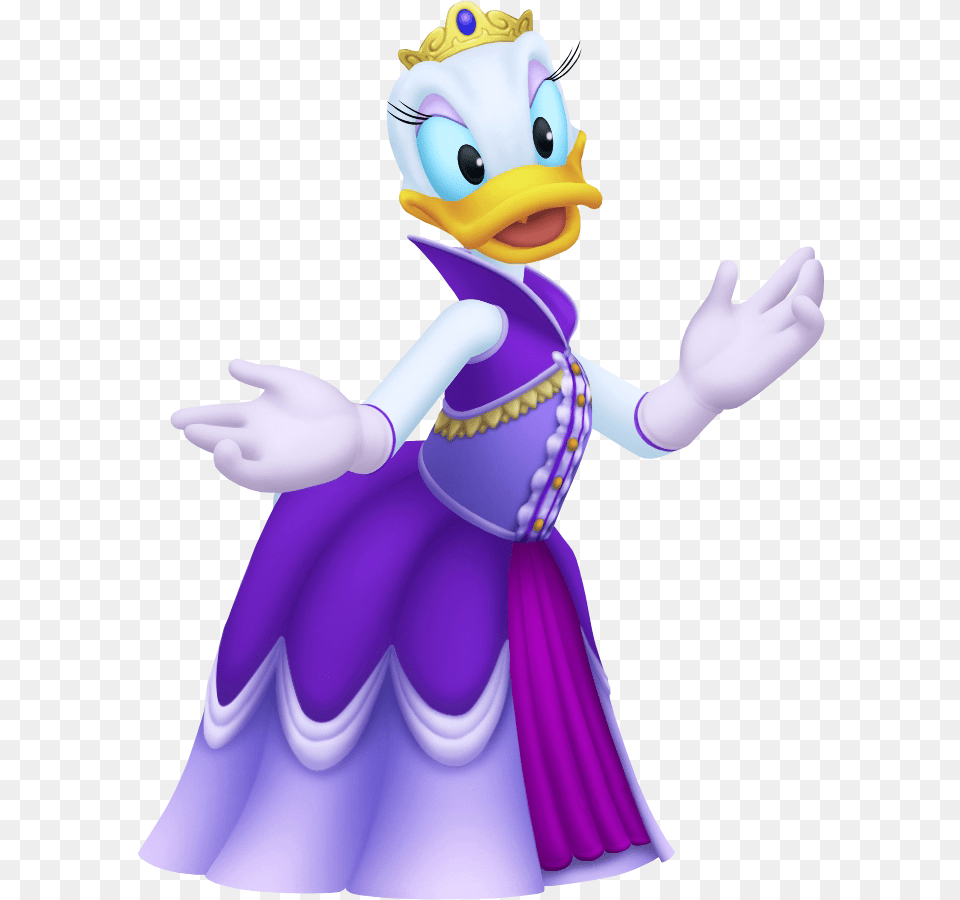 Daisy Duck Daisy Kingdom Hearts, Purple, Cartoon, Toy, Book Png Image