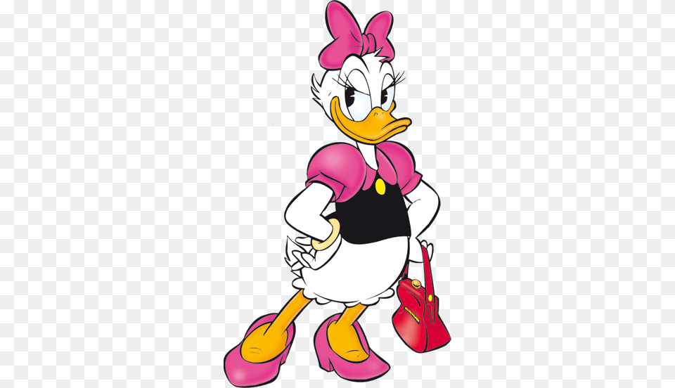 Daisy Duck Donald And Daisy Daisy Duck Daisy, Book, Comics, Publication, Cartoon Free Png