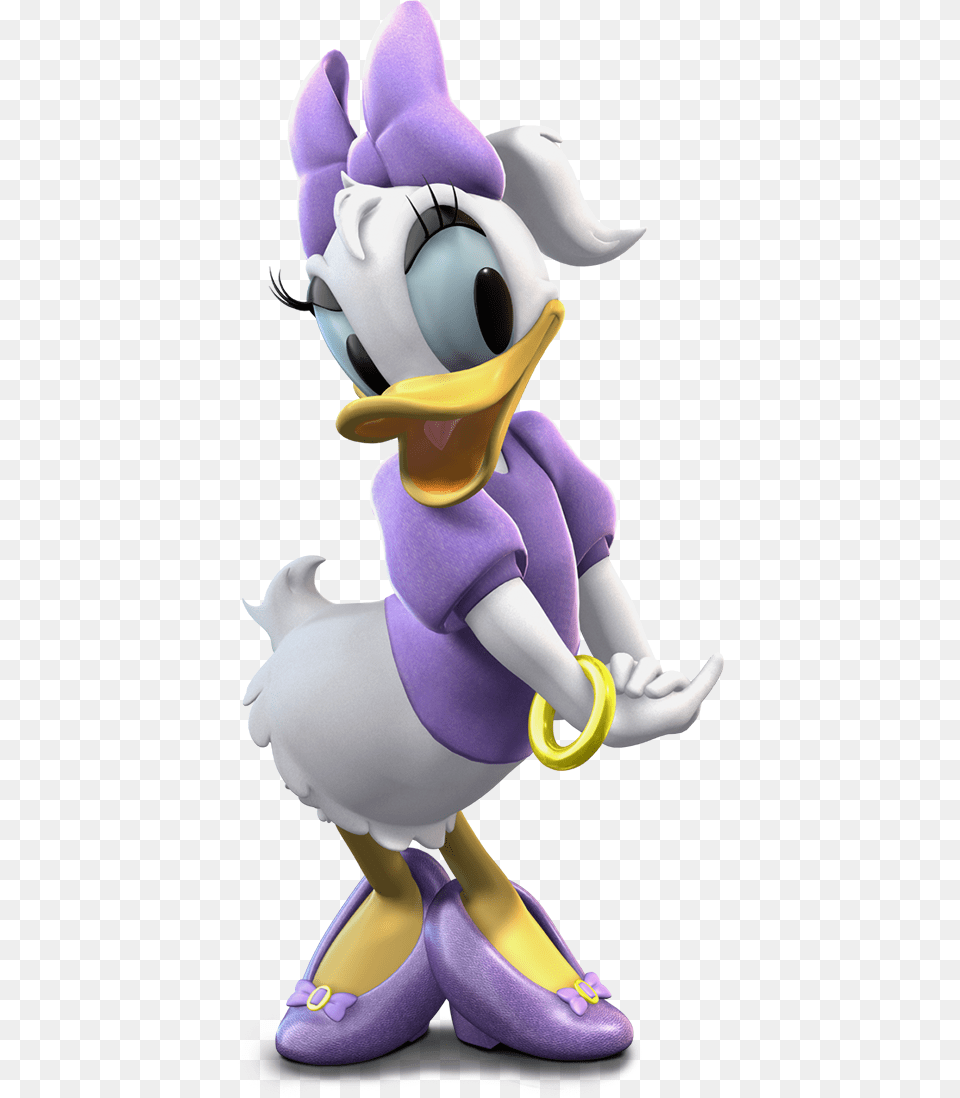 Daisy Duck From Mickey Mouse Clubhouse, Toy, Cartoon Free Transparent Png