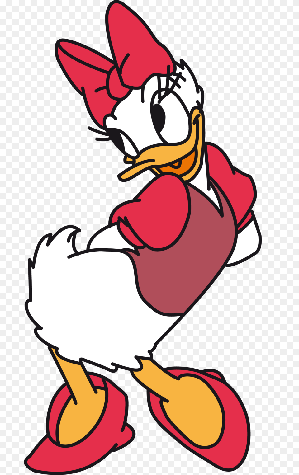 Daisy Duck Cartoon, Baby, Person, Face Free Transparent Png