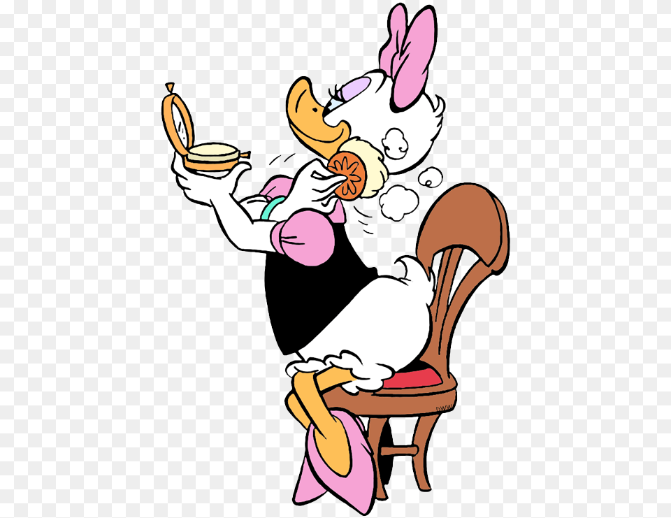 Daisy Duck With Makeup, Cartoon, Baby, Person Free Transparent Png