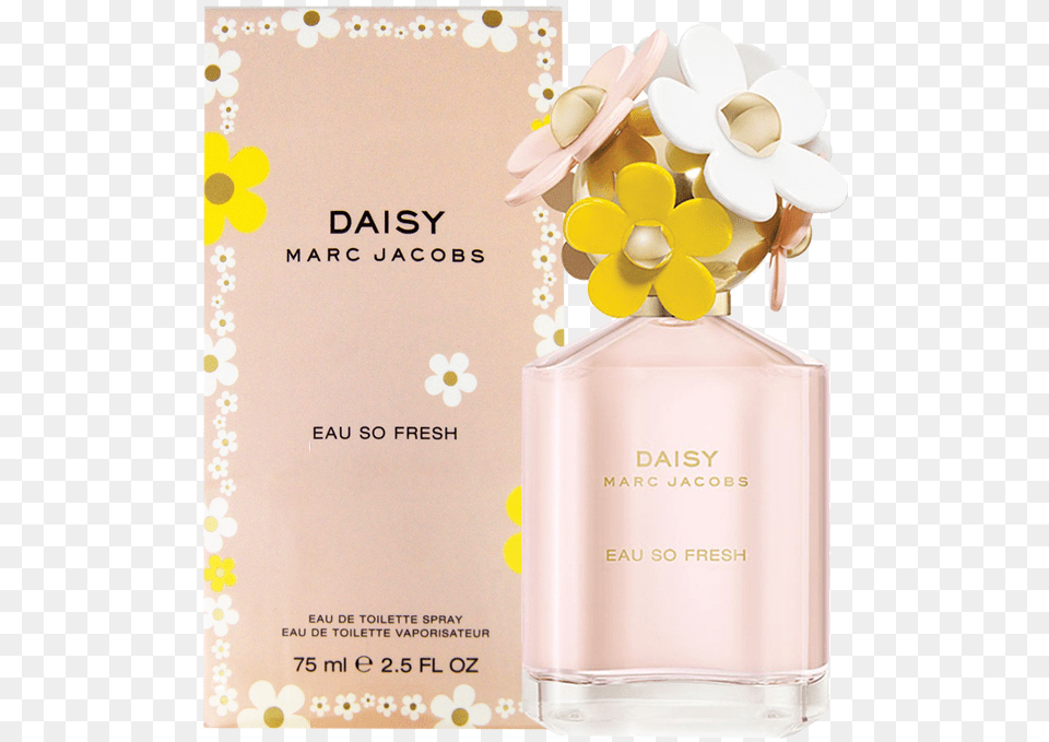 Daisy Eau So Fresh By Marc Jacobs 75ml Edt Perfume Daisy Eau So Fresh, Bottle, Cosmetics Free Transparent Png