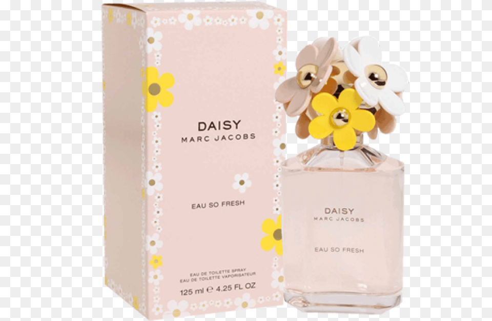 Daisy Eau So Fresh Marc Jacobs For Women Marc Jacobs Daisy, Bottle, Cosmetics, Perfume Free Transparent Png
