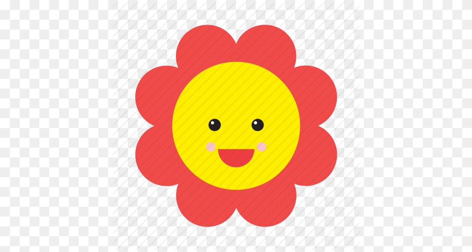 Daisy Emoji Emoticon Face Flower Nature Smiley Icon Png