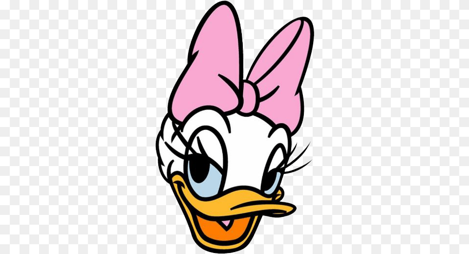 Daisy Face Daisy Duck Black And White, Sticker, Ammunition, Grenade, Weapon Png Image