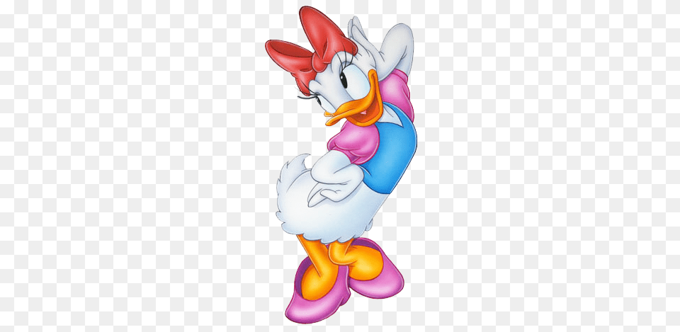 Daisy From Amiyah Snacks Daisy Duck, Cartoon, Figurine, Winter, Snowman Free Png Download
