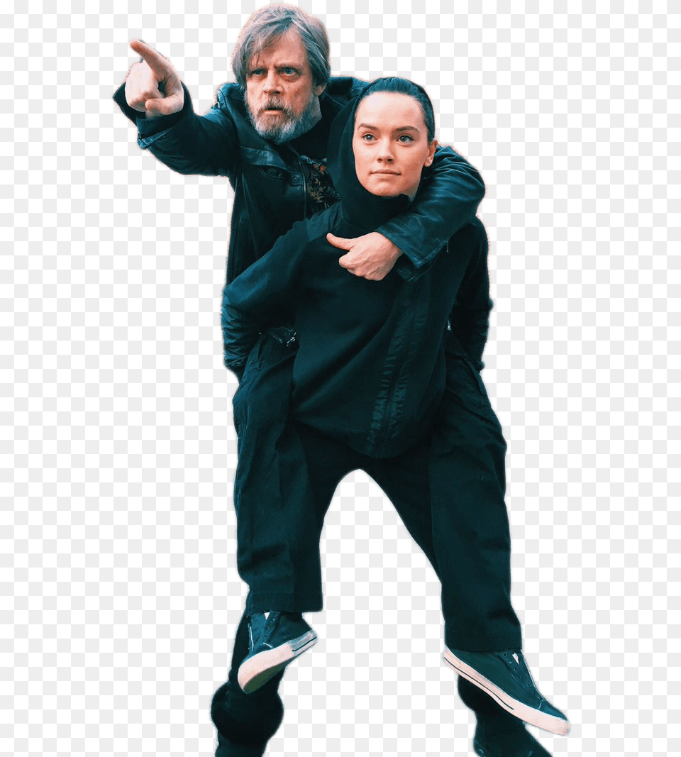 Daisy Ridley Mark Hamill, Person, Hand, Finger, Body Part Free Png