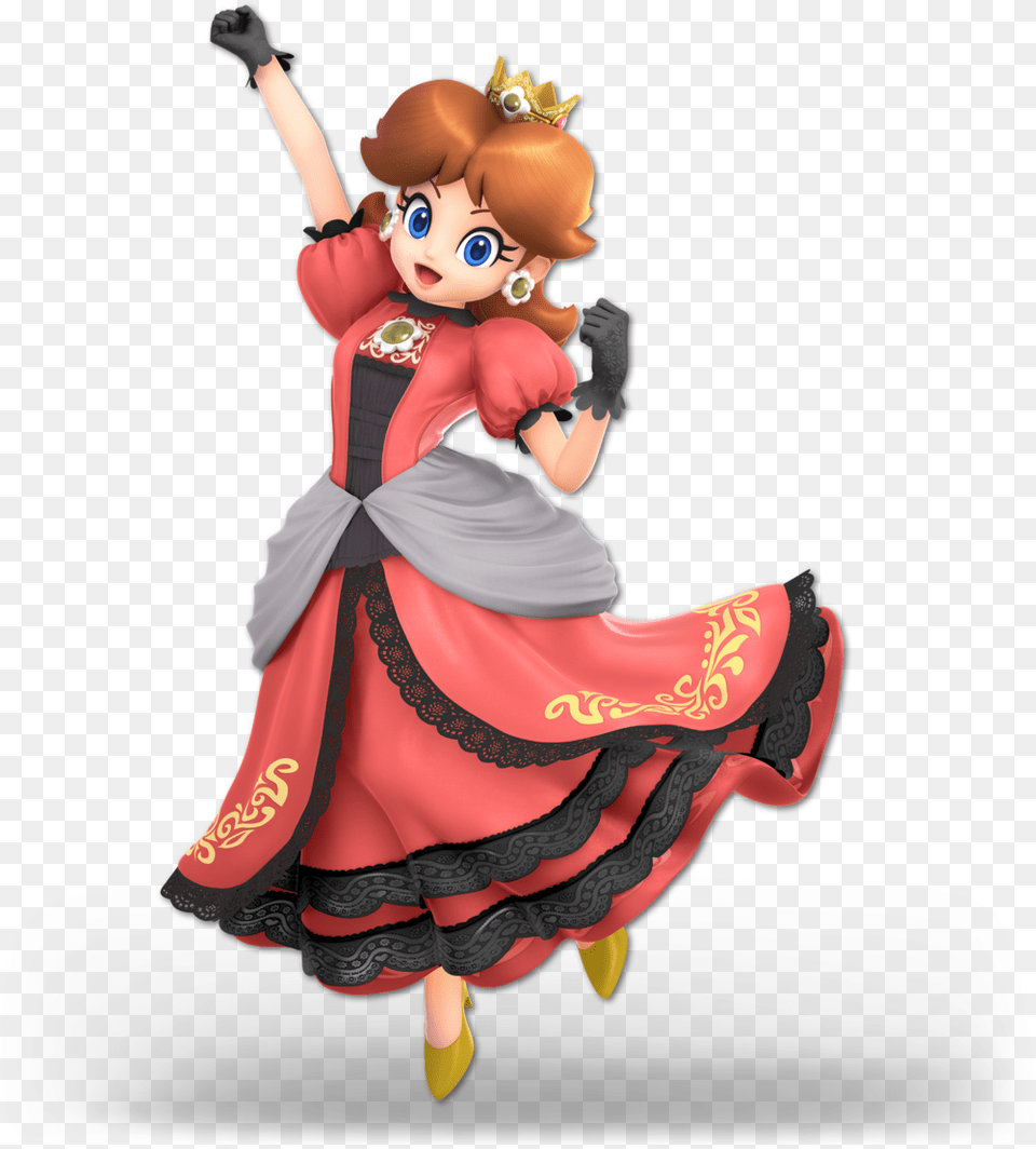 Daisy Super Smash Bros Ultimate Daisy, Dancing, Leisure Activities, Person, Baby Free Png Download