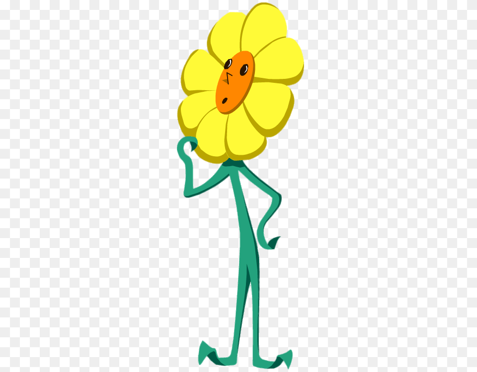 Daisy The Flower Oswald Character, Plant, Daffodil, Art, Person Png Image