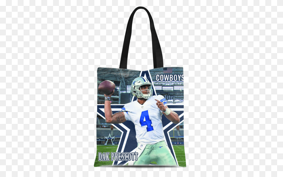 Dak Prescott Cool Tote Omg Wow Store, Accessories, Helmet, Handbag, Bag Free Png