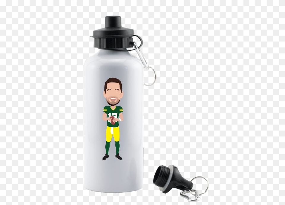 Dak Prescott Sublimation White Water Bottle, Water Bottle, Shaker, Boy, Child Free Transparent Png