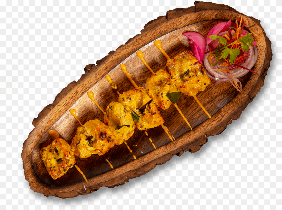 Dakhai Fish Tikka Baked Sweet Potato, Food, Food Presentation Png Image