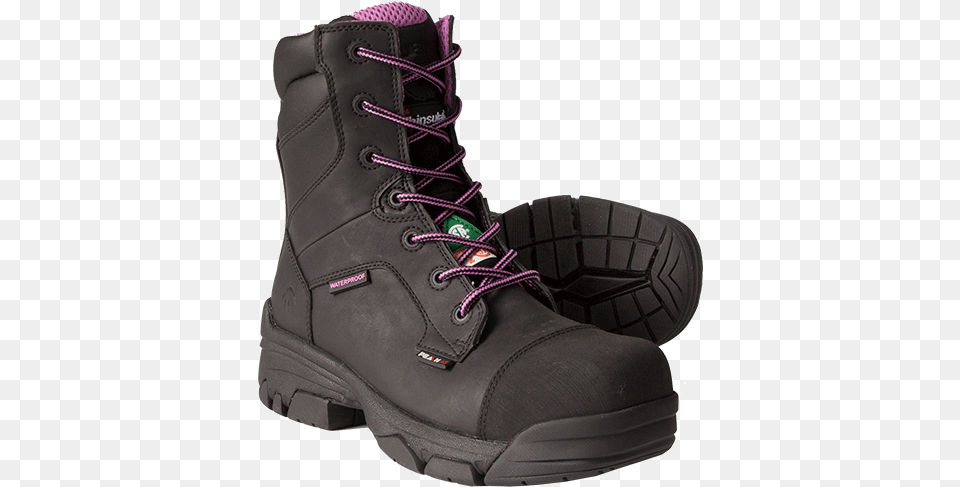Dakota Black Work Boots, Clothing, Footwear, Shoe, Boot Free Png Download