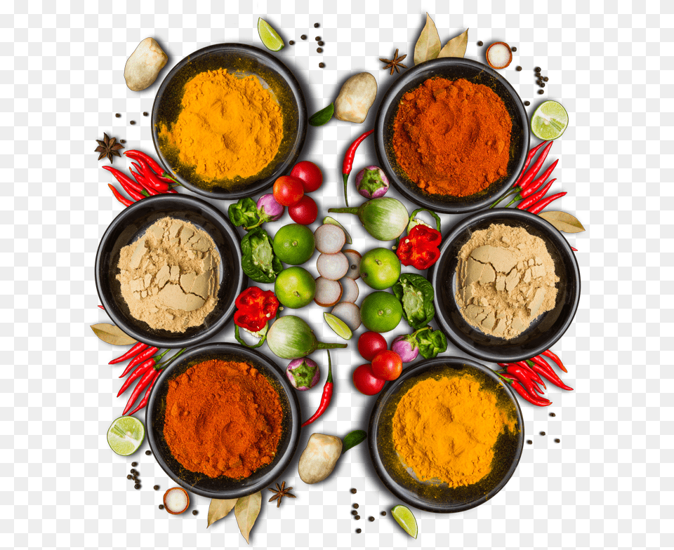 Dal Bhat Spices Hd Images, Food, Food Presentation Free Png Download