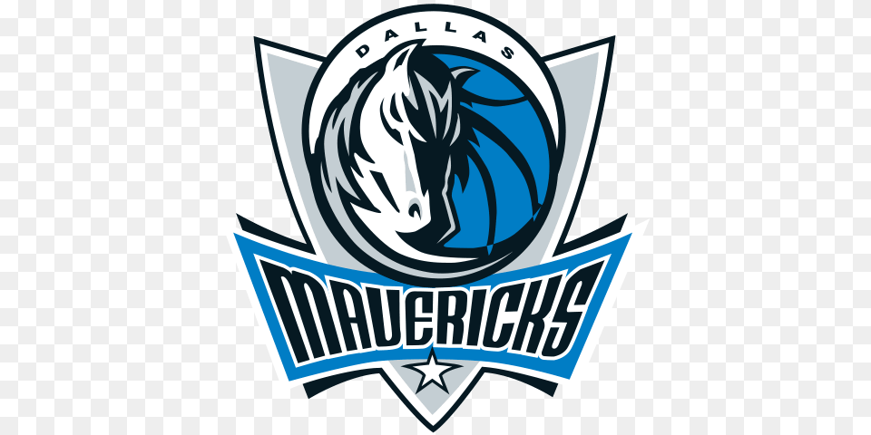 Dal Dallas Mavericks 2017 Logo, Emblem, Symbol, Head, Person Free Png