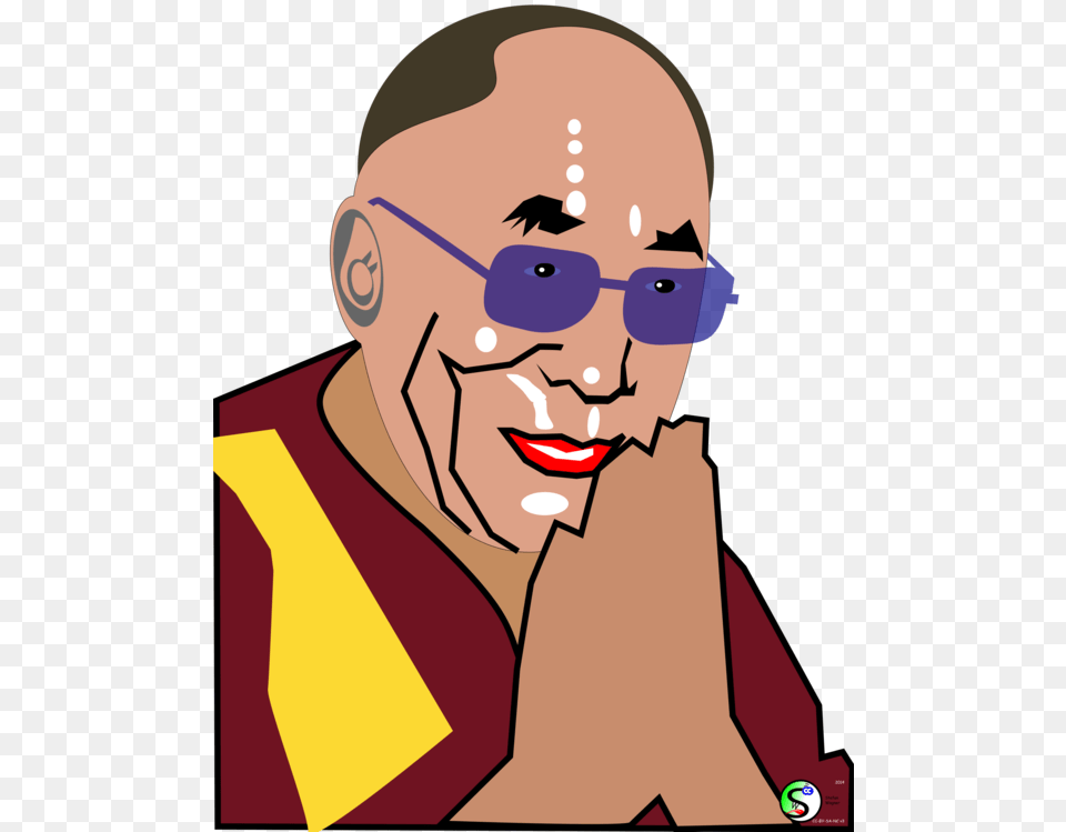 Dalai Lama Dalai Lama And Tibet Tibetan Buddhism Monk, Person, Adult, Male Free Png Download