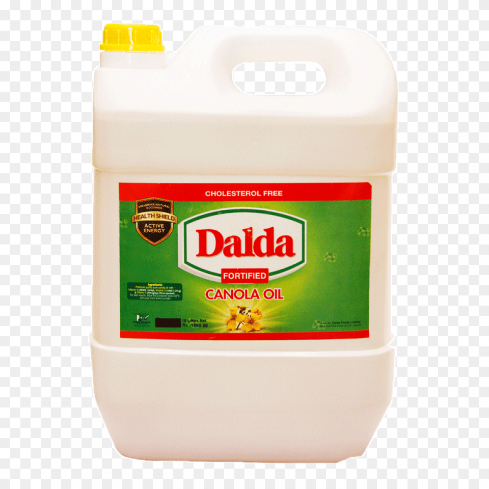 Dalda Canola Oil Gallon 10 Ltr Plastic, Food, Mayonnaise, Ketchup, Cooking Oil Png Image