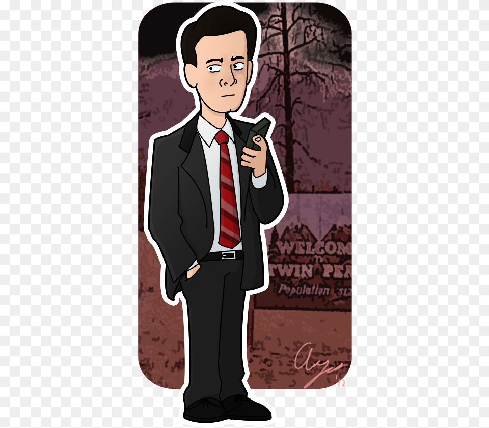 Dale Cooper By Neoalxtopi Tuxedo, Accessories, Suit, Tie, Formal Wear Png