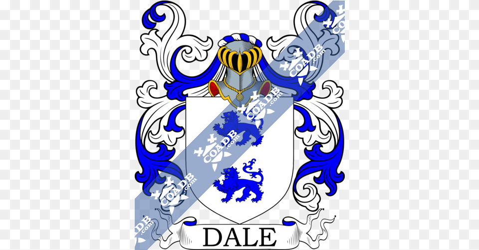 Dale Family Crest Coat Of Arms And Name History Mills Coat Of Arms, Insect, Animal, Bee, Wasp Free Transparent Png
