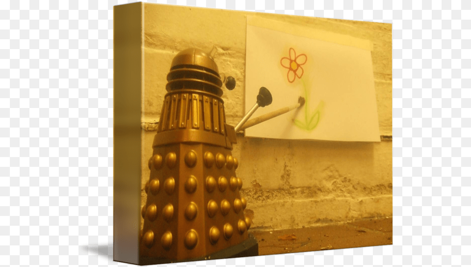 Dalek Art By Ian Boyd Art, Medication, Pill, Mortar Shell, Weapon Free Png