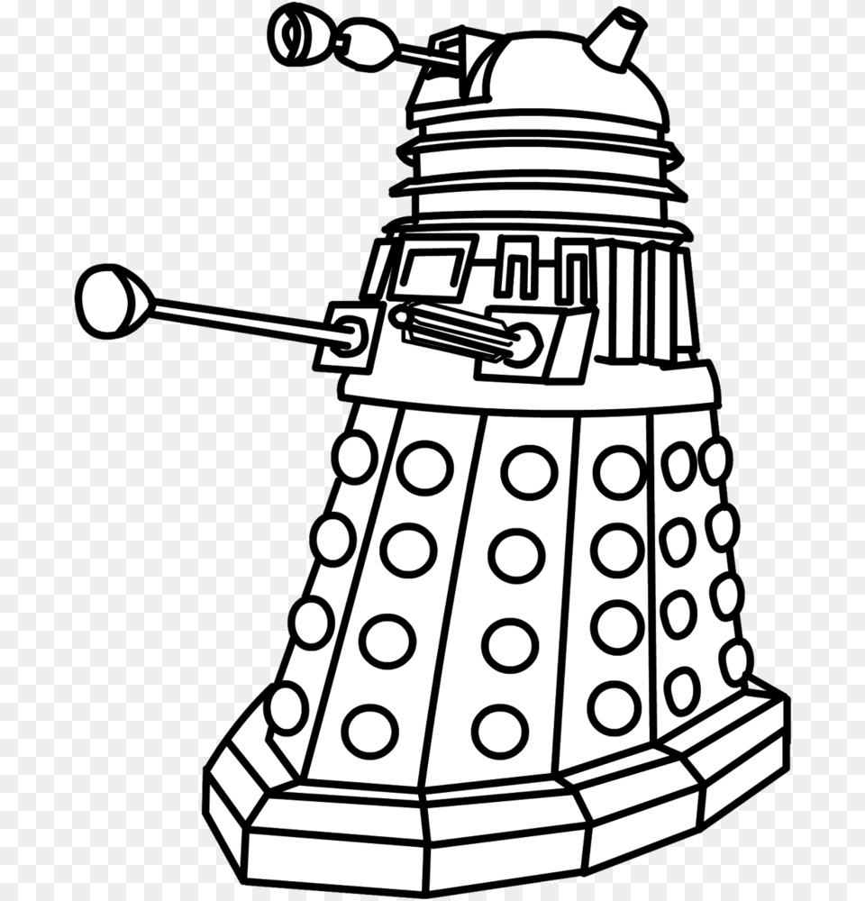 Dalek Clip Art Free Transparent Png