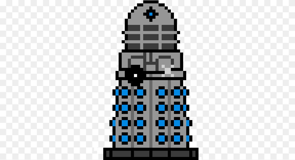 Dalek Dalek Pixel Art, City, Qr Code, Electronics Png