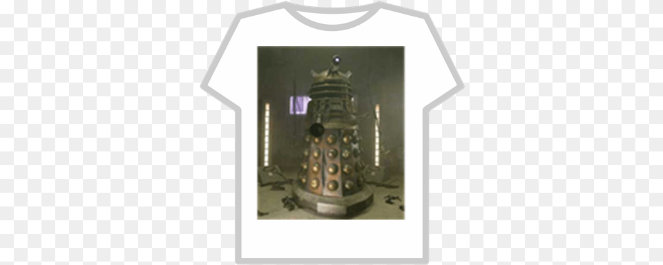 Dalek Shirtpng Roblox Frankfurt Airport, Clothing, T-shirt, Architecture, Pillar Free Png Download