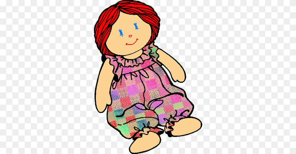Dall Clipart Rag Doll, Baby, Person, Toy, Face Png