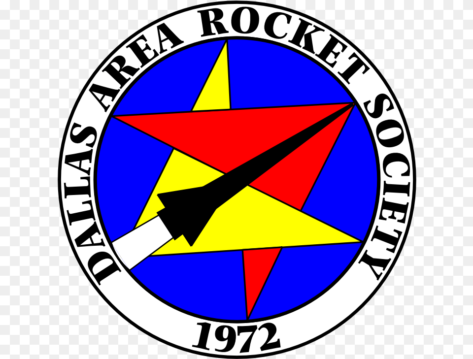 Dallas Area Rocket Launch City Of Pahokee, Emblem, Symbol, Disk Png Image