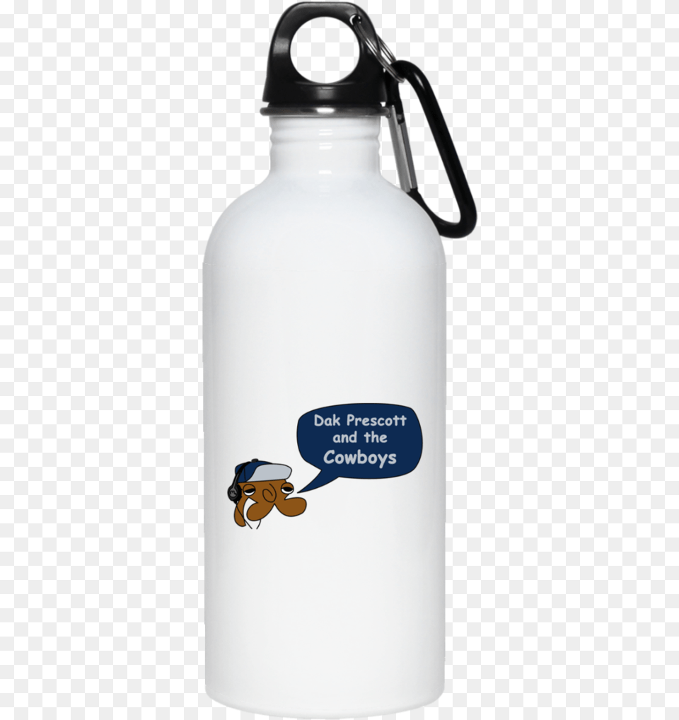 Dallas Cowboys 20 Oz Water Bottle, Water Bottle, Shaker, Person Png