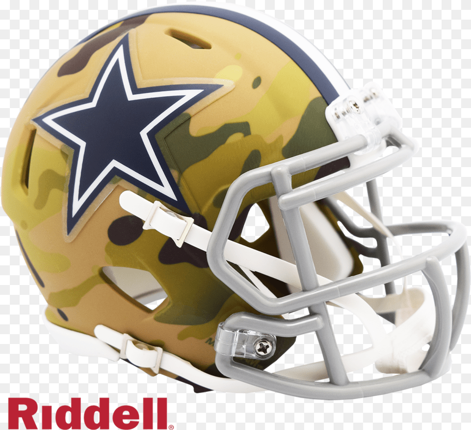 Dallas Cowboys American Football Helmets Helmet, American Football, Football Helmet, Sport, Person Png Image